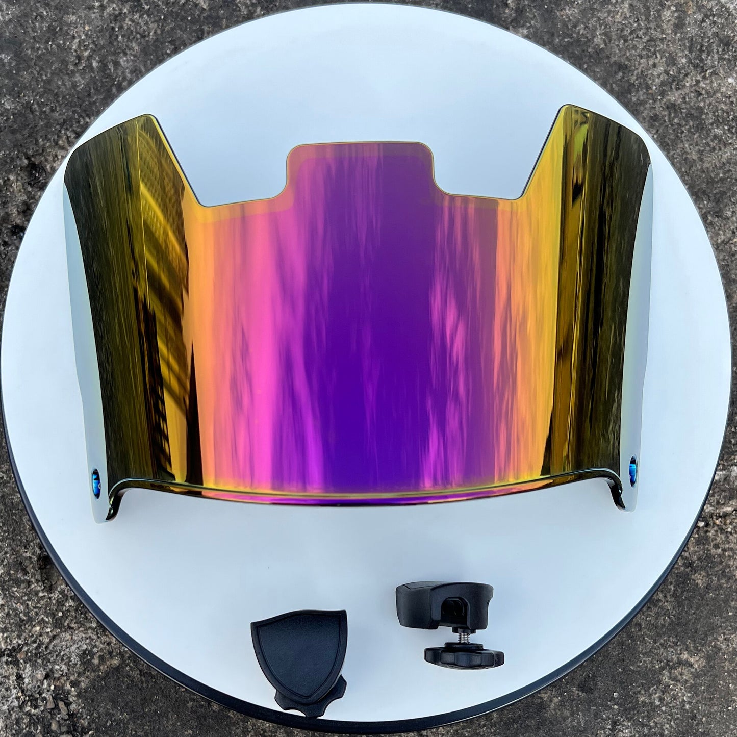 Football Helmet Visor with Clips