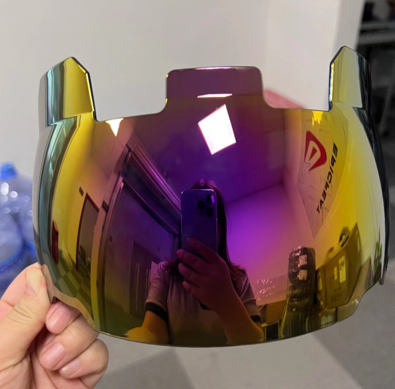 Football Helmet Visor with Clips