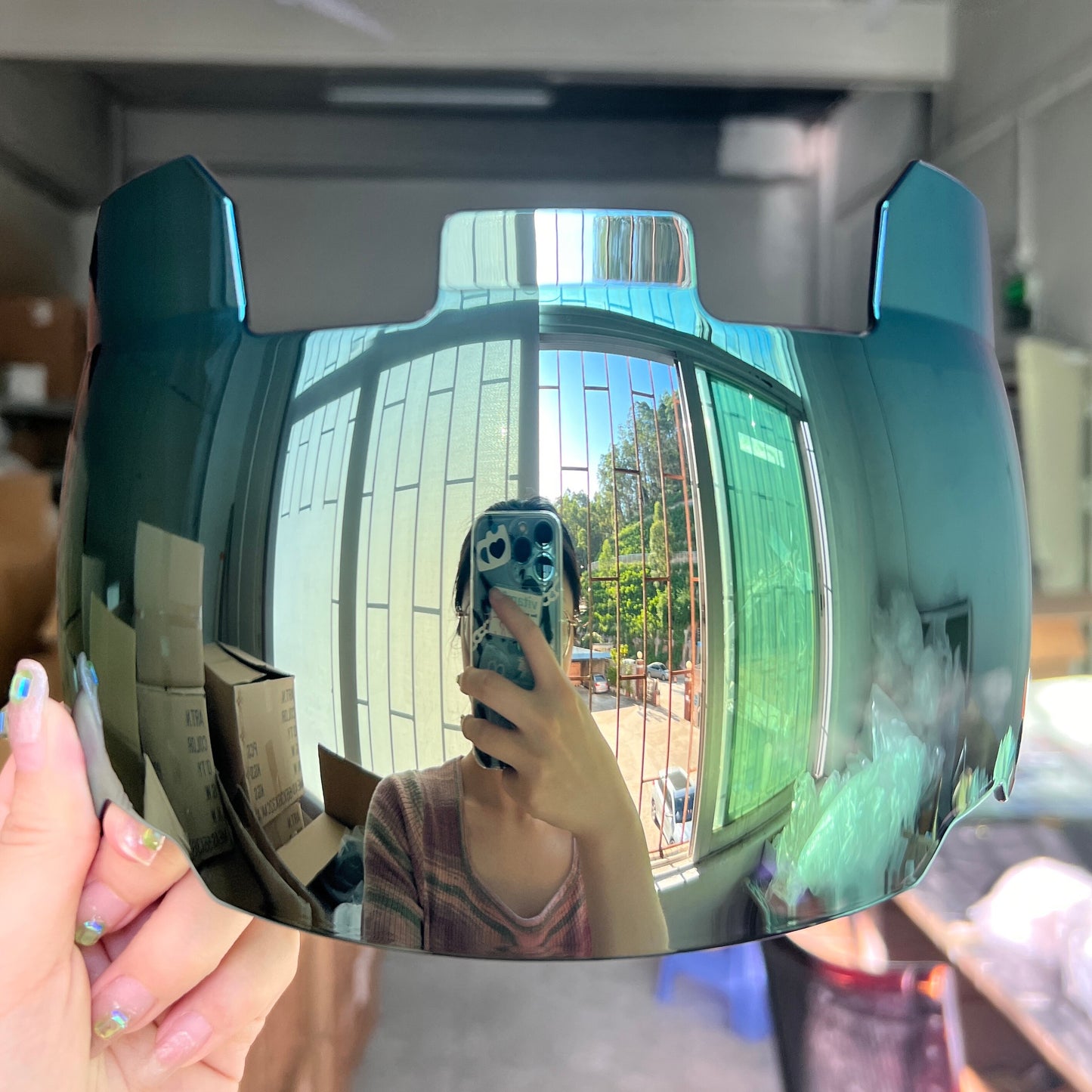 Football Helmet Visor with Clips