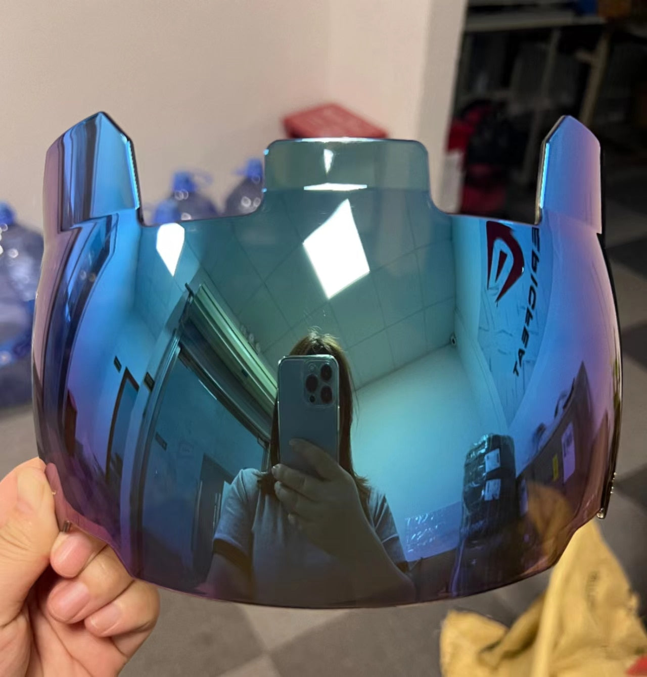 Football Helmet Visor with Clips