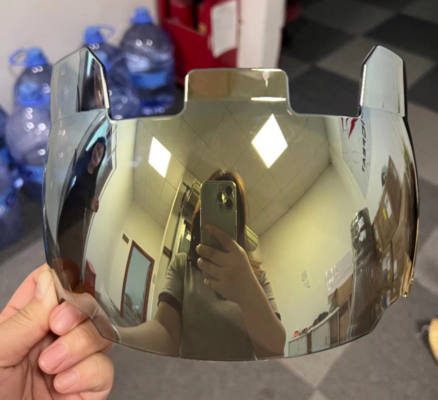 Football Helmet Visor with Clips