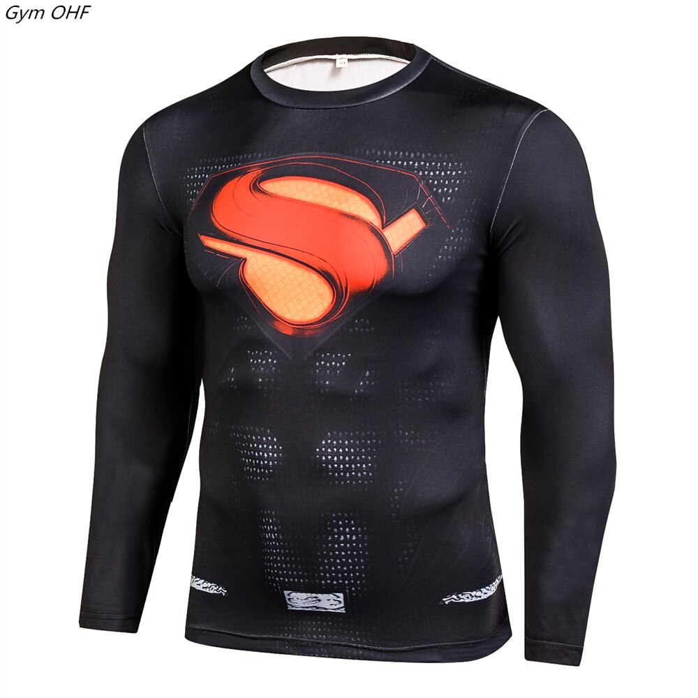 Men's Compression Training Shirts -- Medium