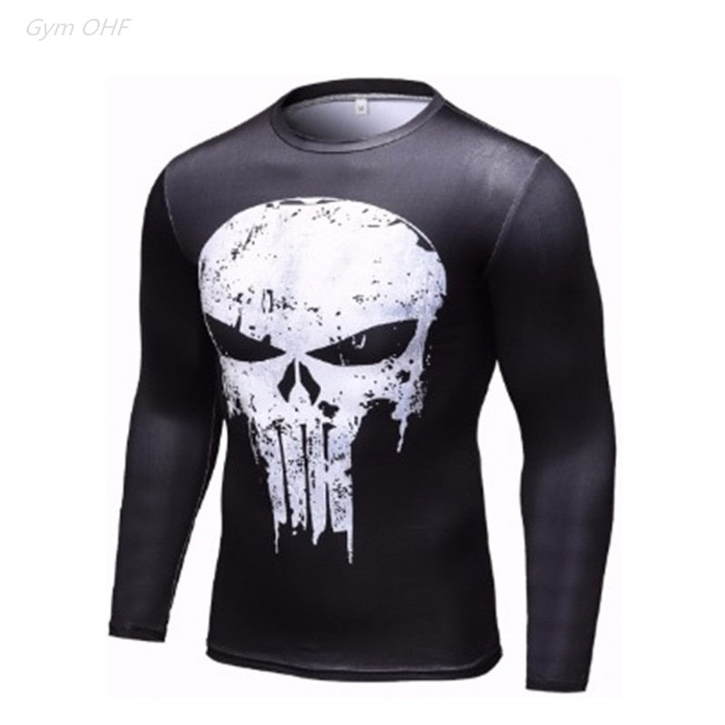 Men's Compression Training Shirts -- XXXL