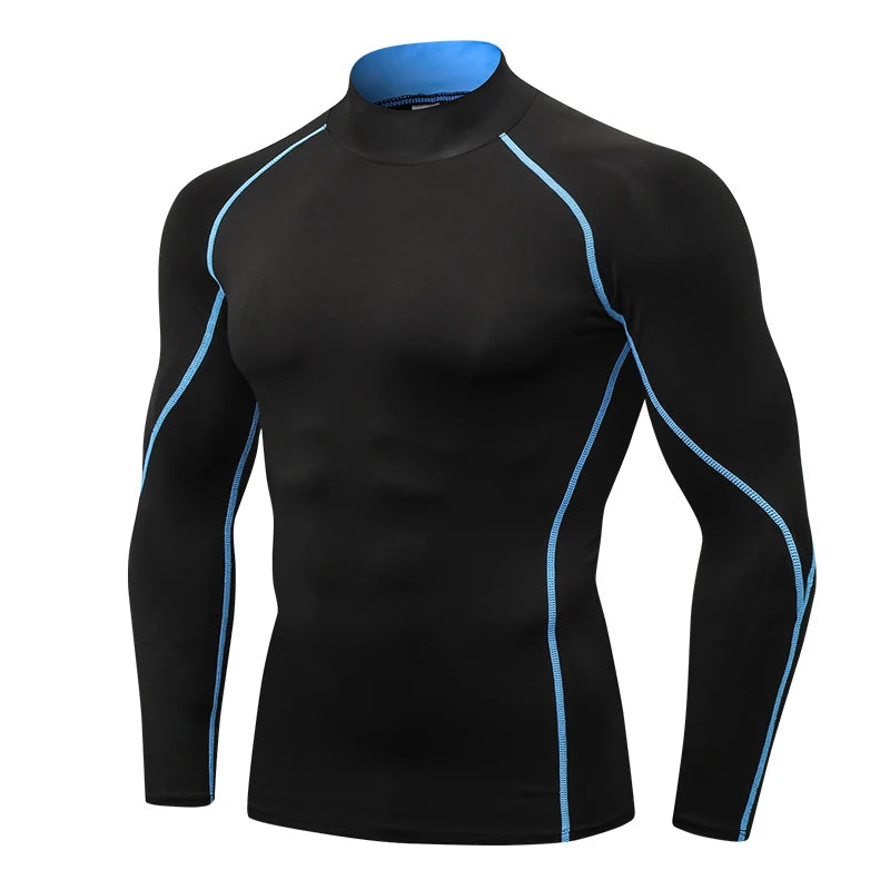 Men's  Long Sleeve Compression Shirts (XXL)