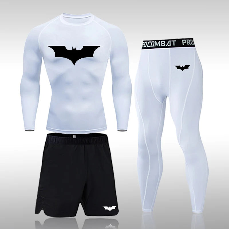 Hero Compression Pants, Short and Shirt Set (Small)