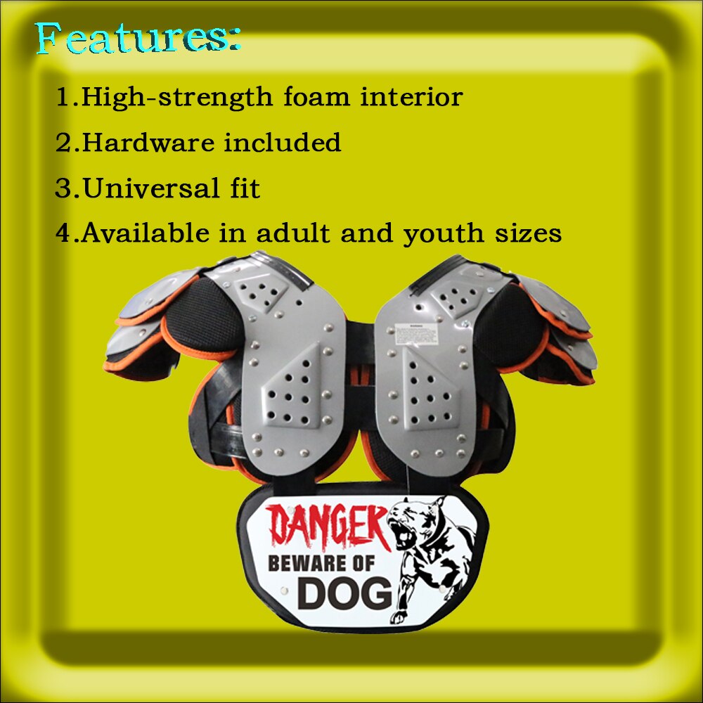 Football Back Plate for Adults