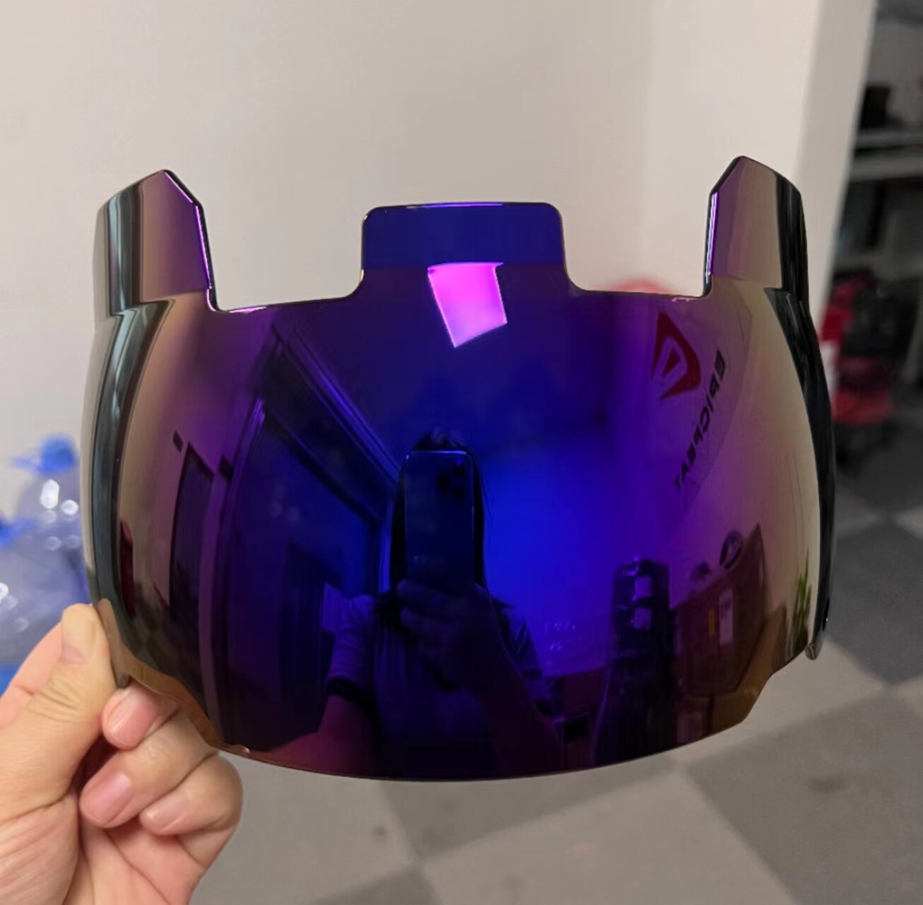 Football Helmet Visor with Clips