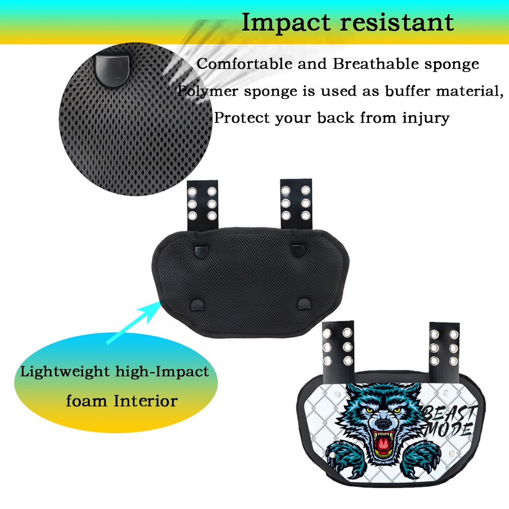 Football Back Plate for Adults