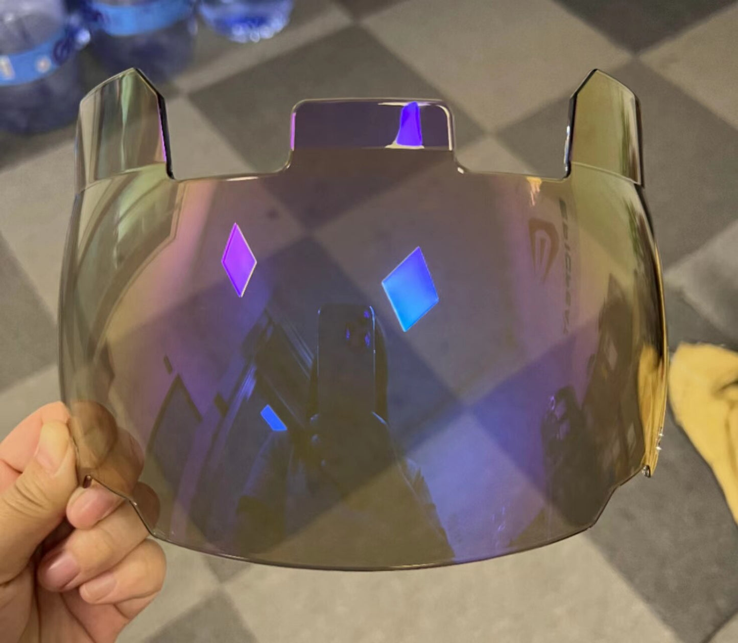 Football Helmet Visor with Clips