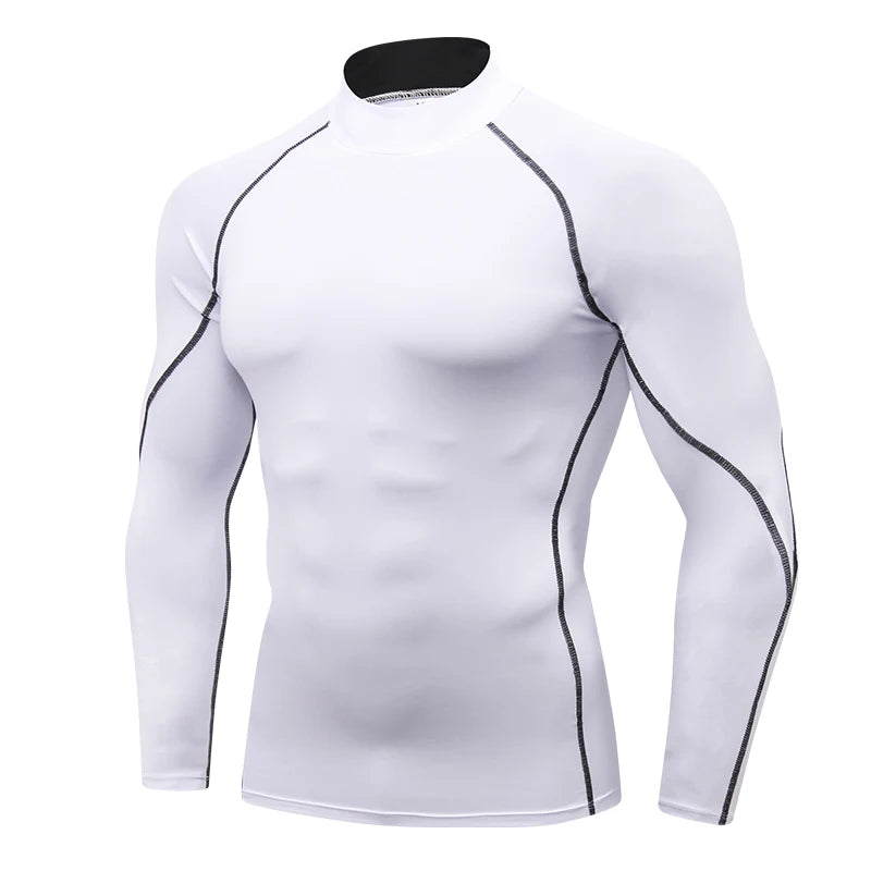 Men's  Long Sleeve Compression Shirts (XXL)
