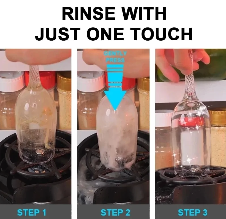 Glass and Cup Washer Rinser