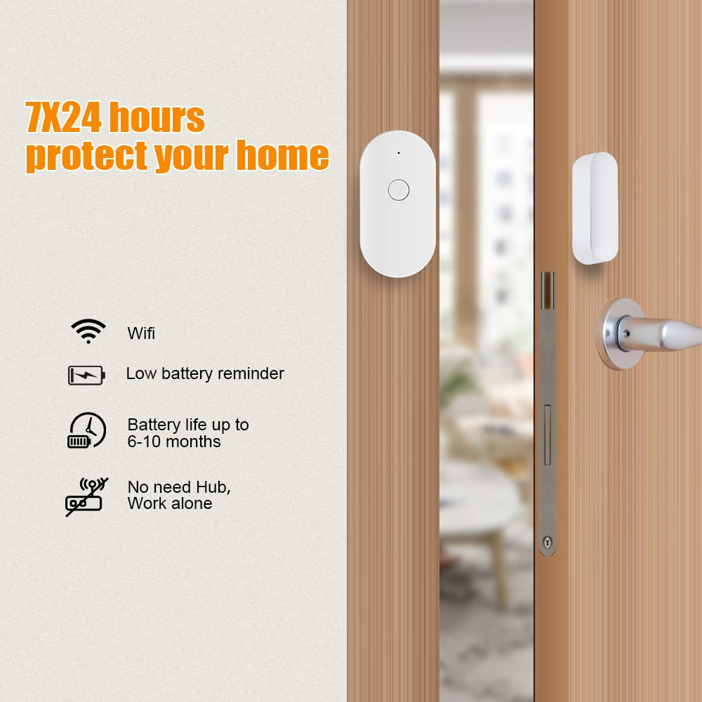 WIFI Smart Home Independent Wireless Security Alarm
