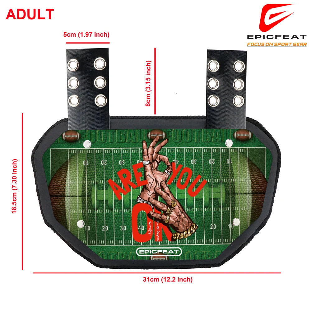 Football Back Plate***